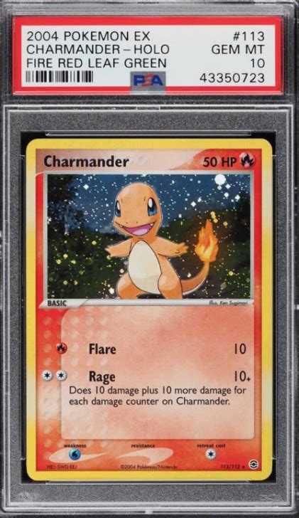 most expensive charmander pokemon card.